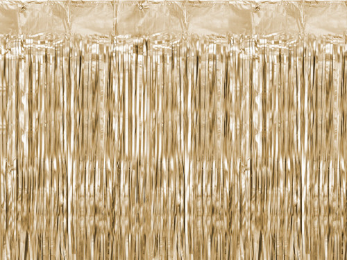 Curtain Party - gold, 90 x 250 cm