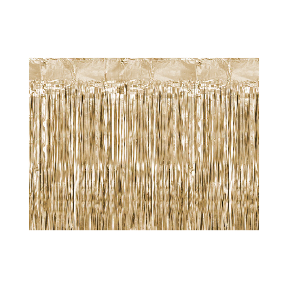 Curtain Party - gold, 90 x 250 cm