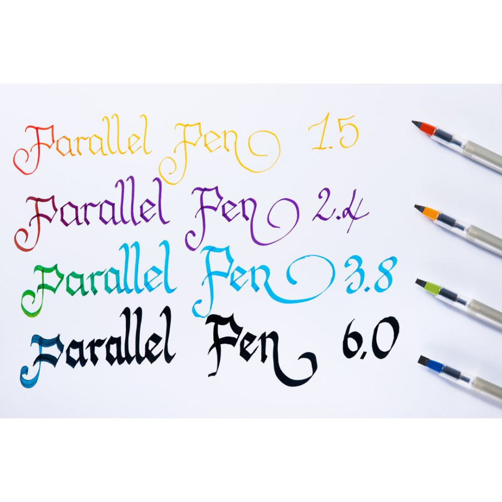 Parallel Fountain Pen - Pilot - red, 1,5 mm