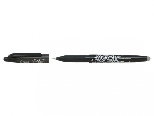 Frixion Ball clicker pen - Pilot - black, 0,7 mm