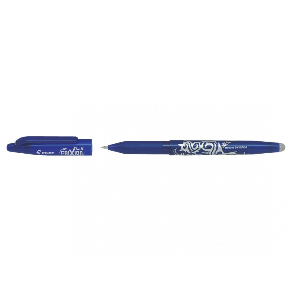 Pióro kulkowe, długopis ścieralny Frixion - Pilot - niebieskie, 0,7 mm