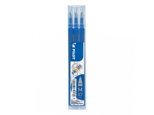 Frixion Ball pen refills - Pilot - blue, 0,7 mm, 3 pcs.