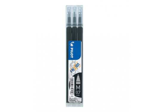 Frixion Ball pen refills - Pilot - black, 0,7 mm, 3 pcs.