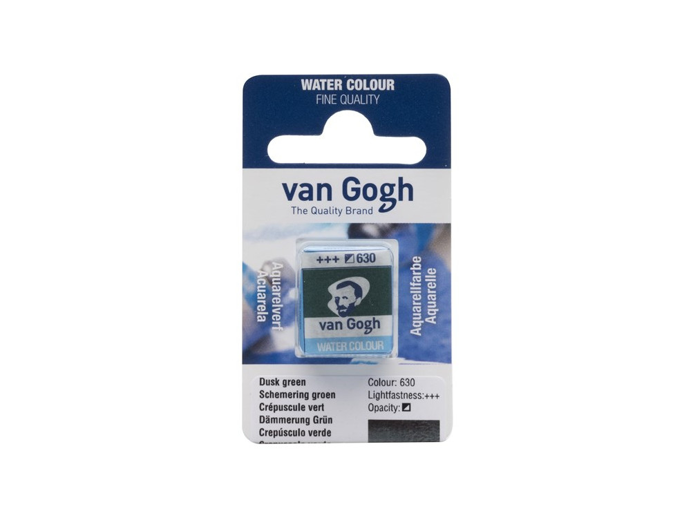Watercolor pan paint - Van Gogh - Dusk Green