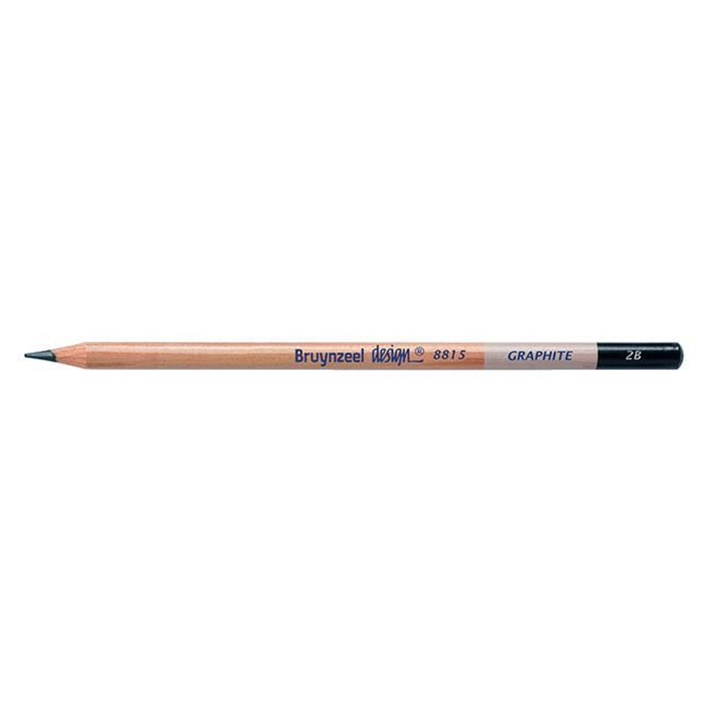 Design Graphite pencil - Bruynzeel - 2B