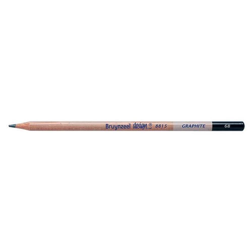 Design Graphite pencil - Bruynzeel - 6B