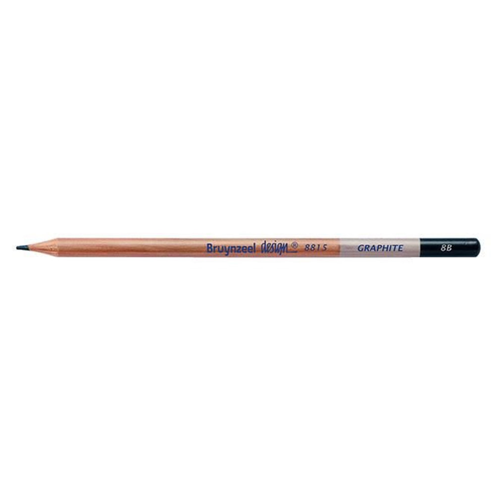 Design Graphite pencil - Bruynzeel - 8B