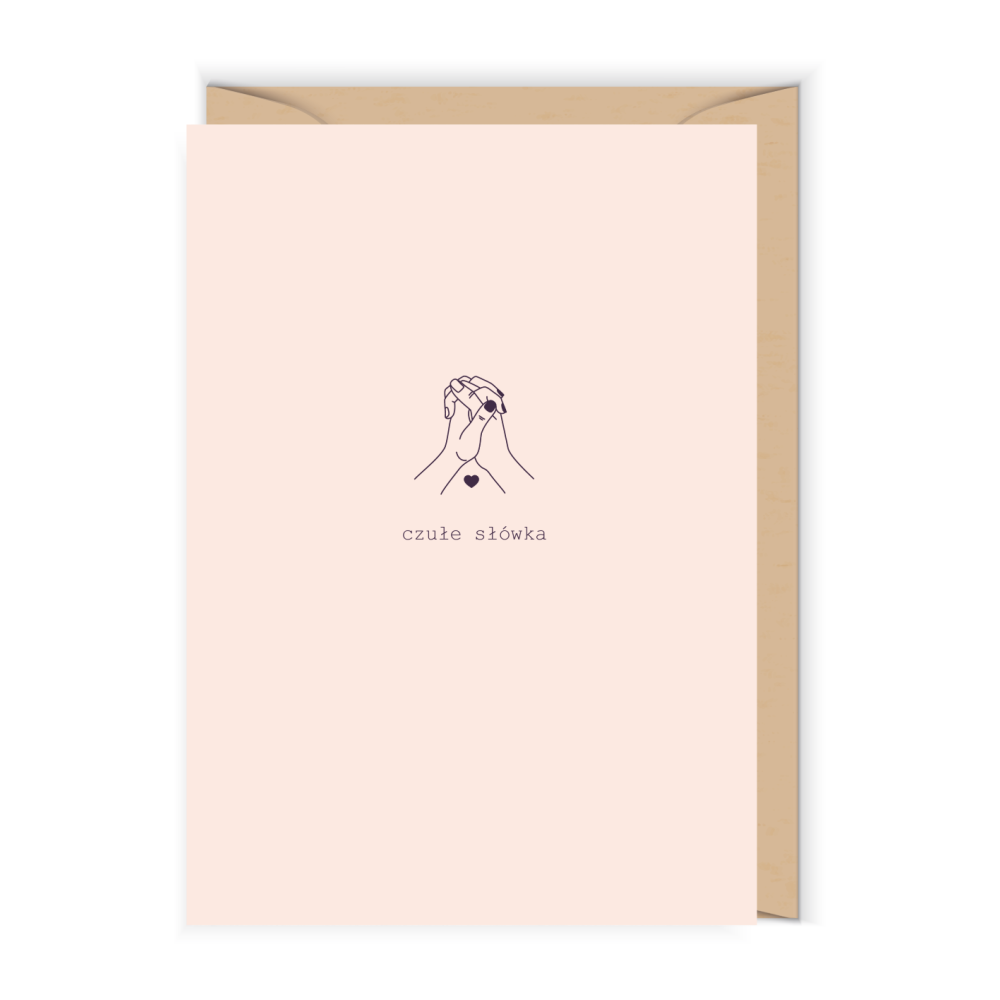 Greeting card - Cudowianki - Czułe słówka, 12 x 17 cm