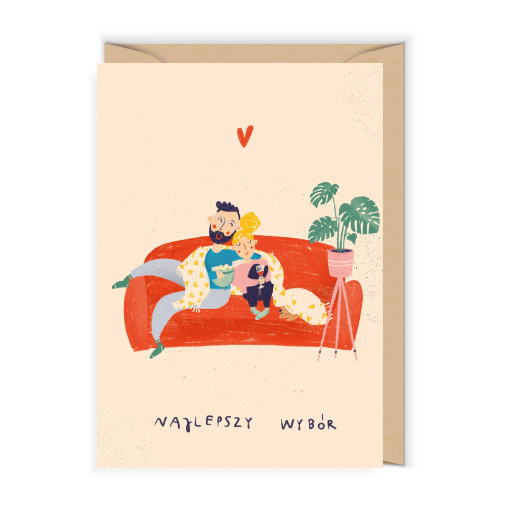 Greeting card - Cudowianki - Najlepszy wybór, 12 x 17 cm