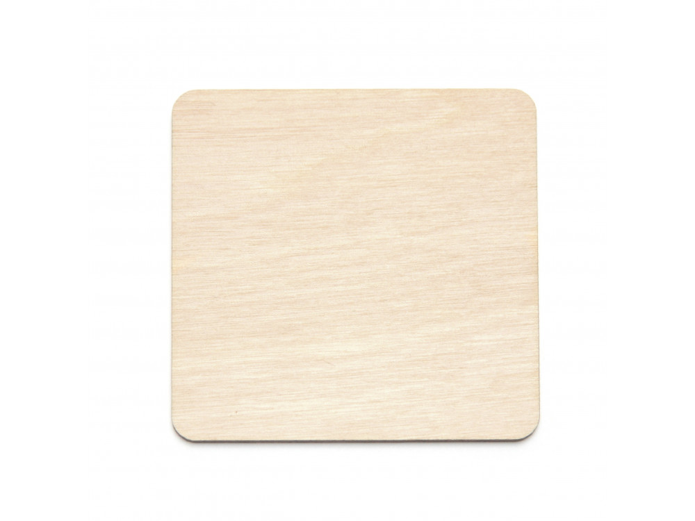 Podkładka, podstawka pod kubek, drewniana - Simply Crafting - 8 cm