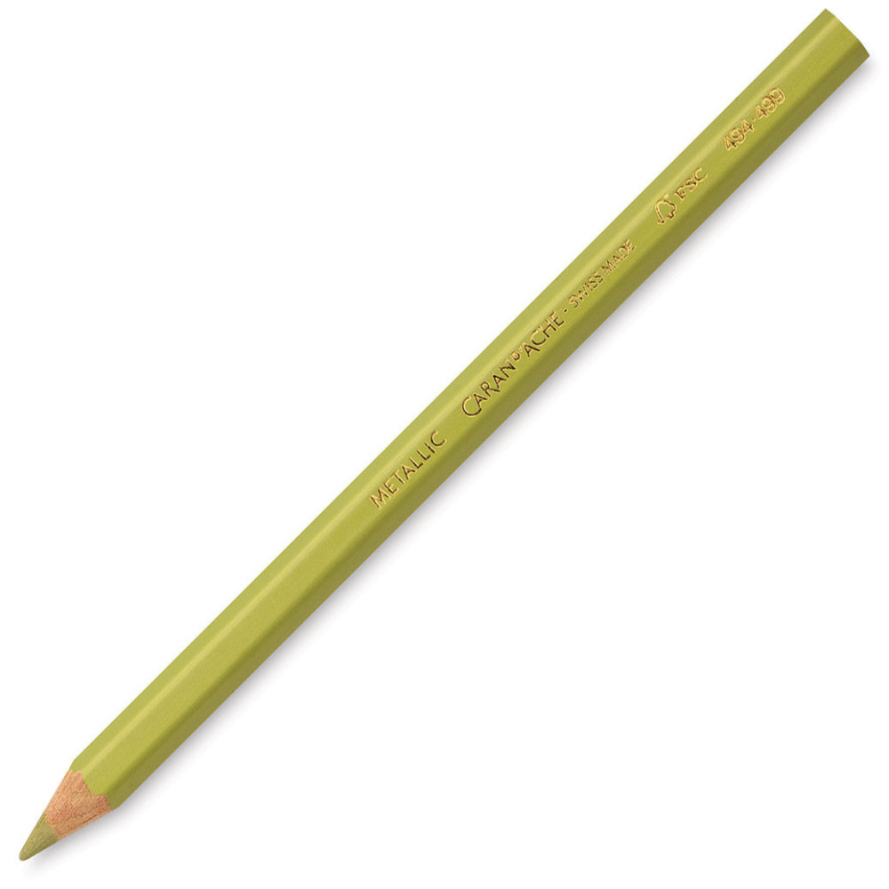 Maxi Metallic pencil - Caran d'Ache - gold