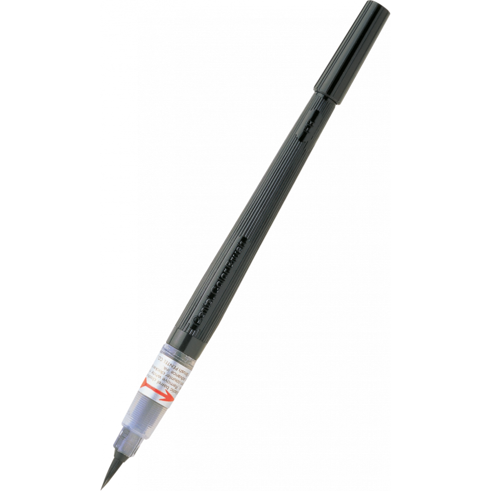 Pisak pędzelkowy Brush Pen XGFL - Pentel - czarny