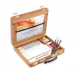 Zestaw farb akwarelowych Bamboo Box Set - Winsor & Newton - 20 szt.