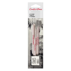 Stumps drawing set - Conté à Paris  - 5 pcs