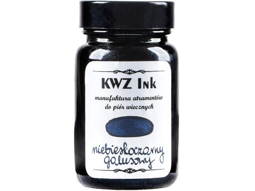 Calligraphy Ink - KWZ Ink - blue black gallic, 60 ml