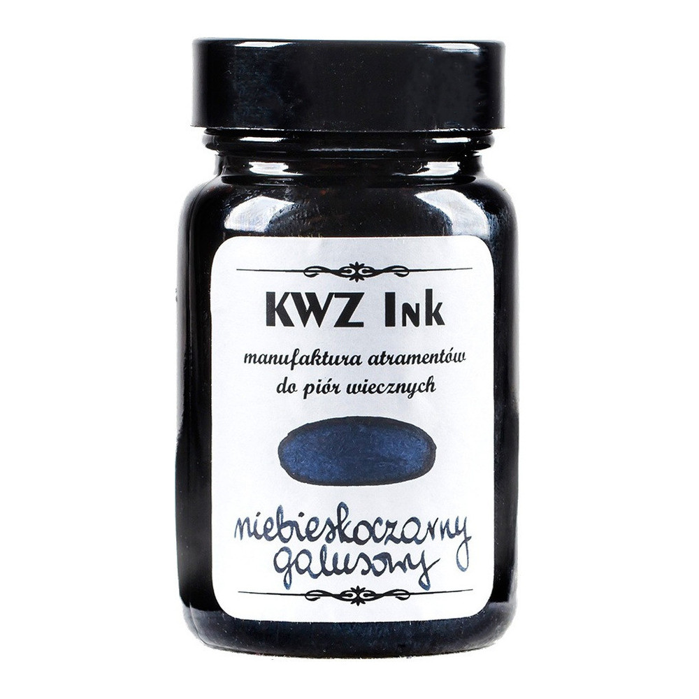 Calligraphy Ink - KWZ Ink - blue black gallic, 60 ml