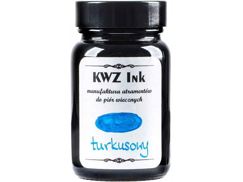 Calligraphy Ink - KWZ Ink - turquoise, 60 ml