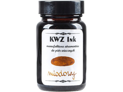 Atrament do piór wiecznych - KWZ Ink - miodowy, 60 ml