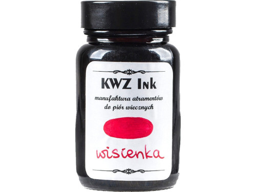 Atrament do piór wiecznych - KWZ Ink - wisienka, 60 ml