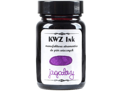 Atrament do piór wiecznych - KWZ Ink - jagodowy, 60 ml