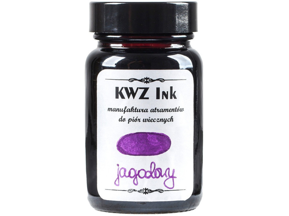Atrament do piór wiecznych - KWZ Ink - jagodowy, 60 ml