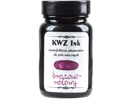 Calligraphy Ink - KWZ Ink - pink brown, 60 ml