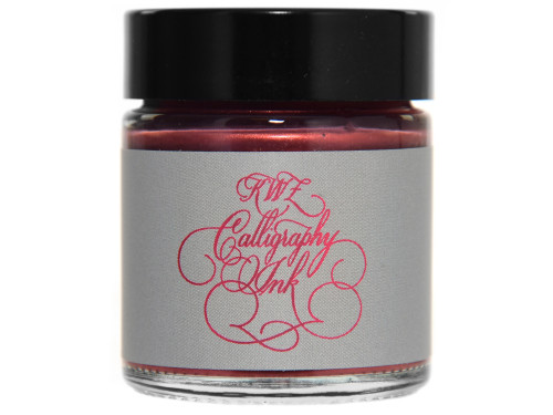 Calligraphy Ink, metallic- KWZ Ink - Mercury Red, 25 g