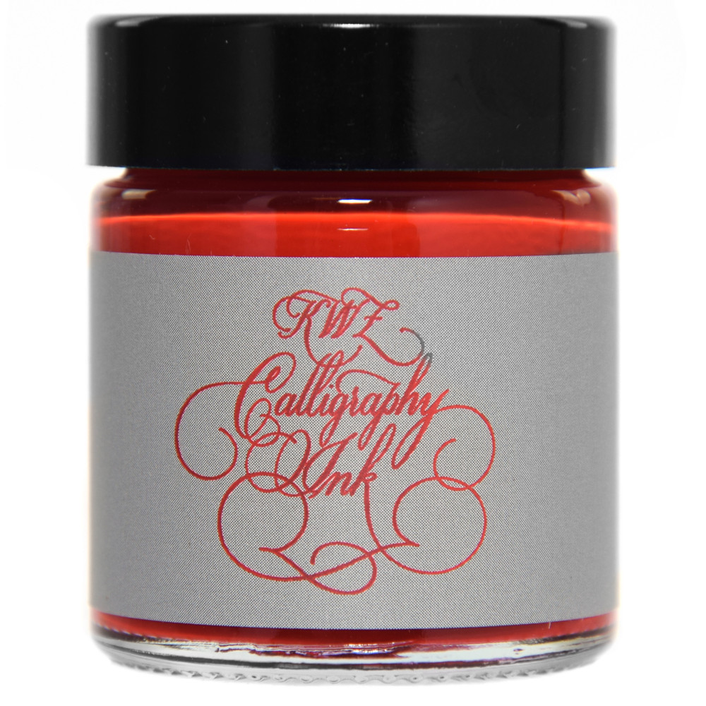 Tusz Calligraphy Ink, matowy - KWZ Ink - Red, 25 g