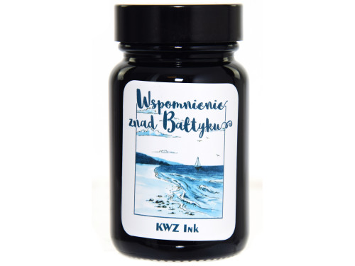 Atrament do piór wiecznych - KWZ Ink - Wspomnienie znad Bałtyku, 60 ml