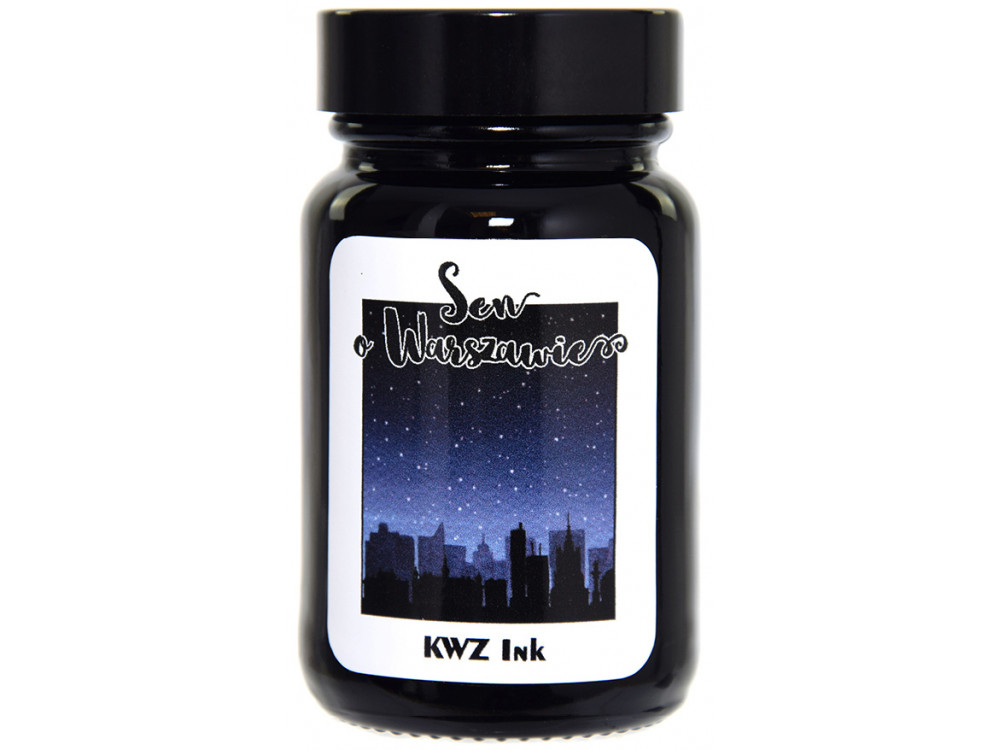 Atrament do piór wiecznych - KWZ Ink - Sen o Warszawie, 60 ml