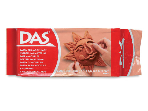 Masa modelarska - DAS - terracotta, 0,5 kg