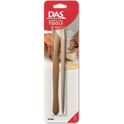 Zestaw drewnianych szpatułek do modelowania - DAS - 2 szt.