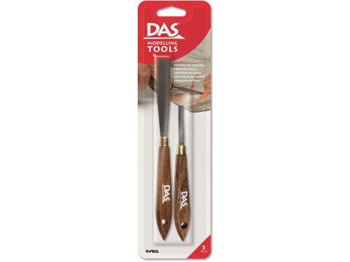 Steel modelling spatulas set - DAS - 2 pcs