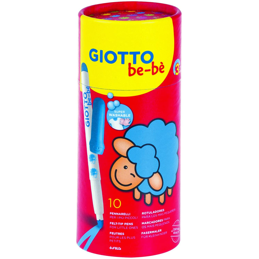 Giotto be-be Super Fibre Pens - 10 pcs
