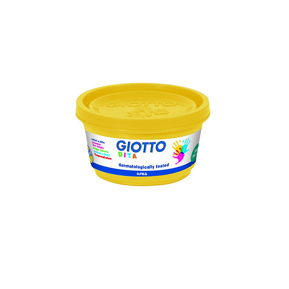 Farby do malowania palcami dla dzieci - Giotto - 6 kolorów x 100 ml