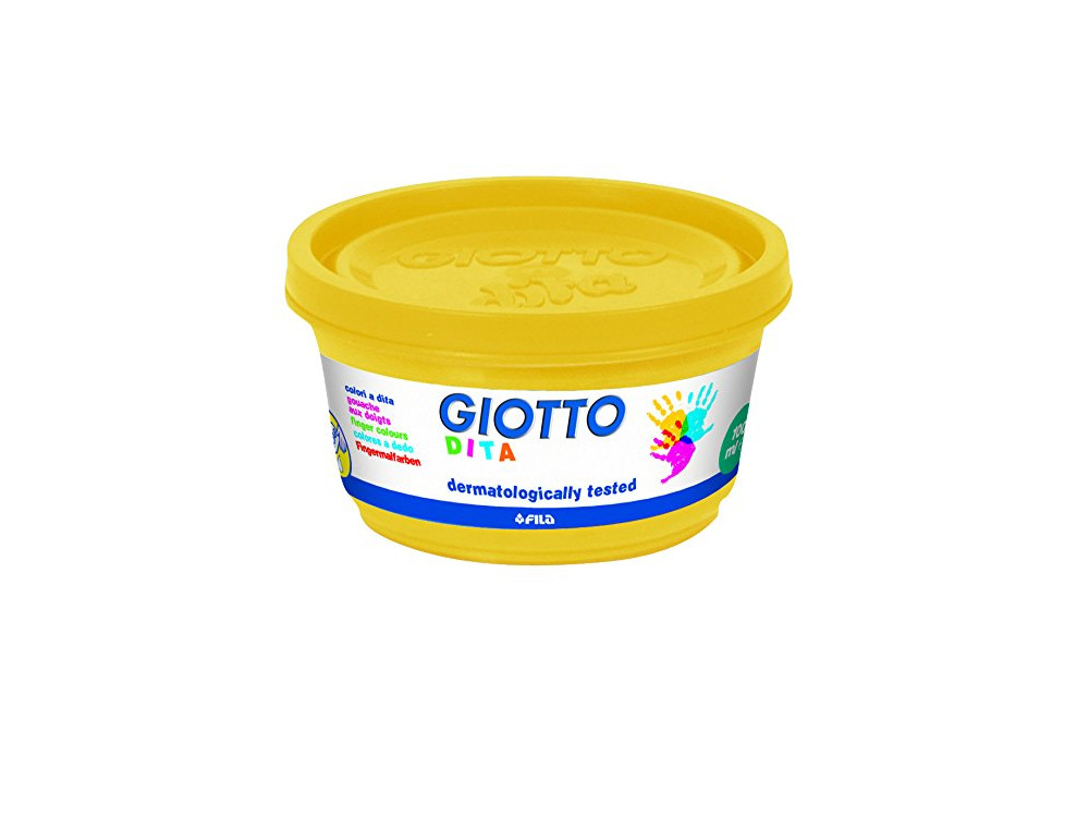 Farby do malowania palcami dla dzieci - Giotto - 6 kolorów x 200 ml