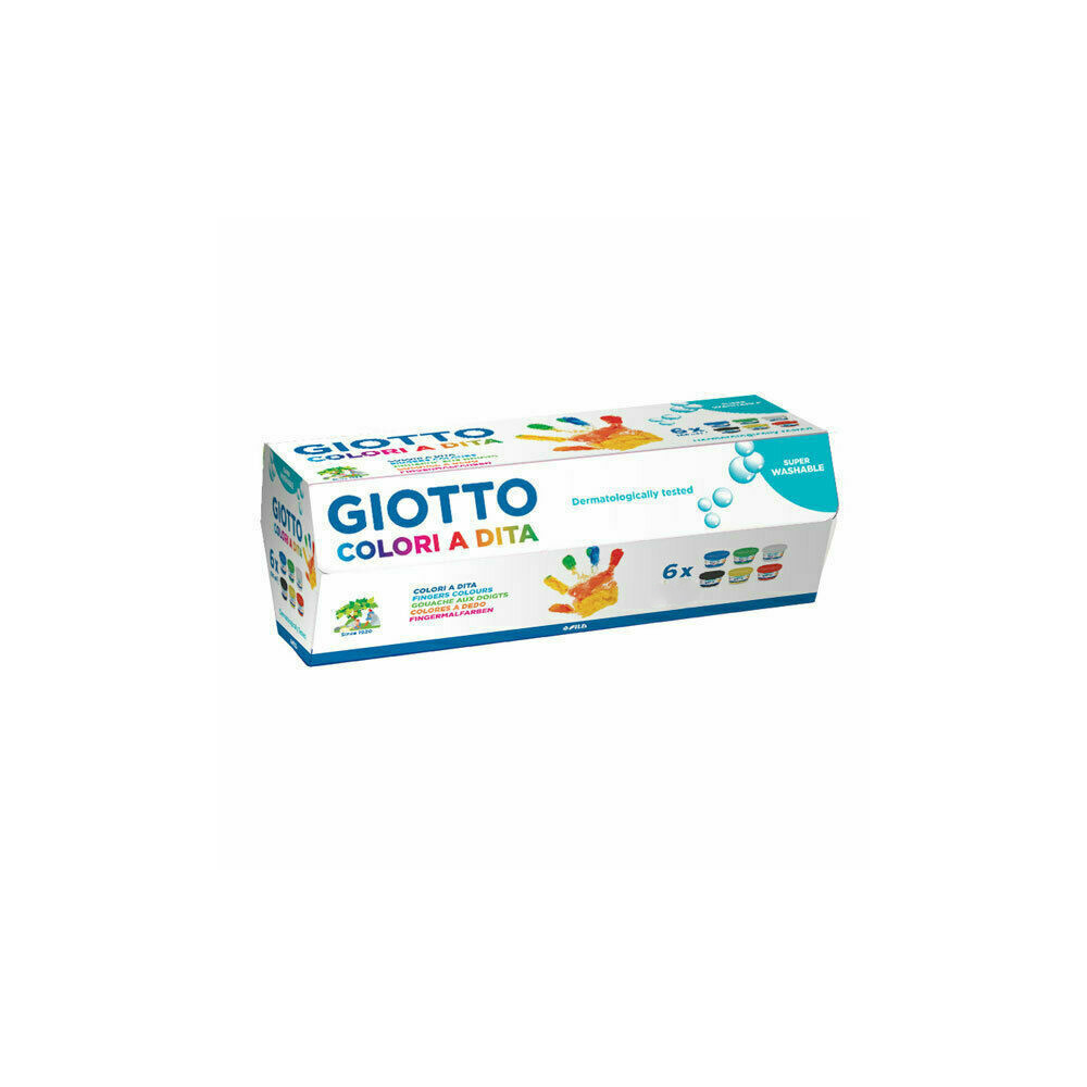 Finger pains - Giotto - 6 colors x 200 ml
