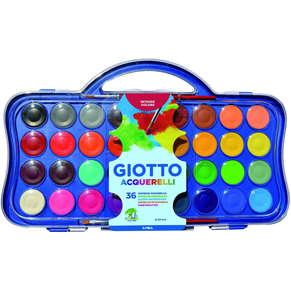 Watercolor paints - Giotto - 36 colors