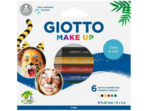 Face make up pencils - Giotto - 6 colors