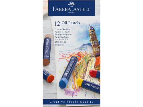 Zestaw pasteli olejnych Creative Studio - Faber-Castell - 12 kolorów
