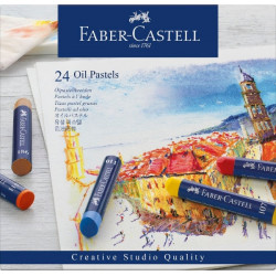 Set of Creative Studio oil pastels - Faber-Castell - 24 colors
