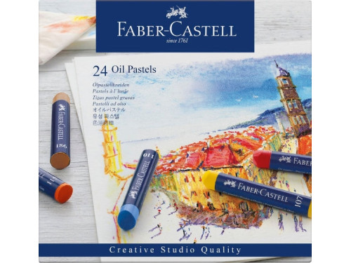 Set of Creative Studio oil pastels - Faber-Castell - 24 colors