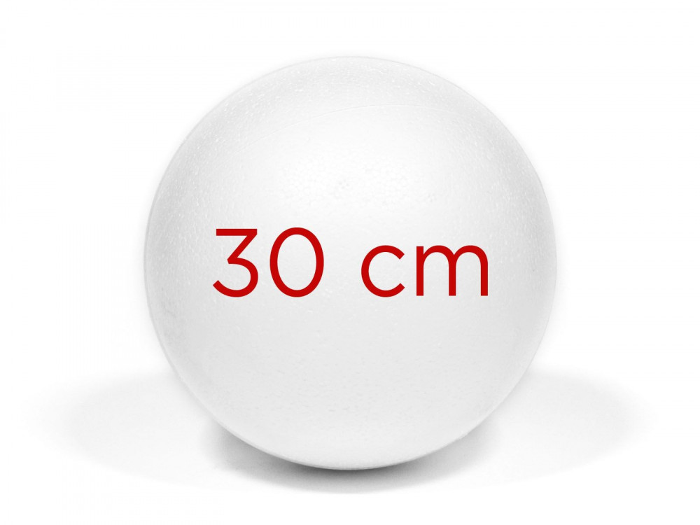 Styrofoam ball - 30 cm