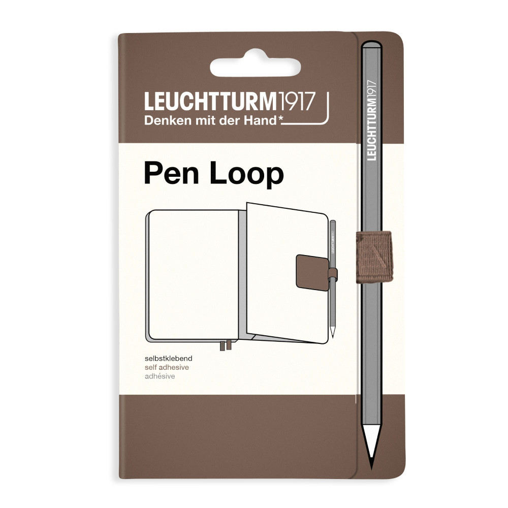 Pen loop, elastic pen holder - Leuchtturm1917 - Warm Earth