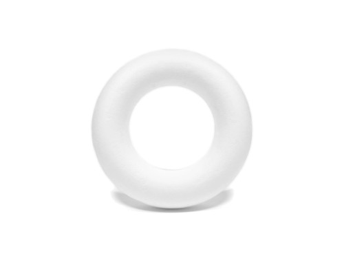 Styrofoam ring - 13 cm