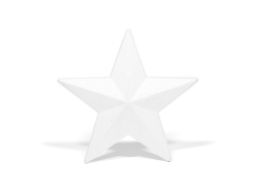 Styrofoam star - 13 cm