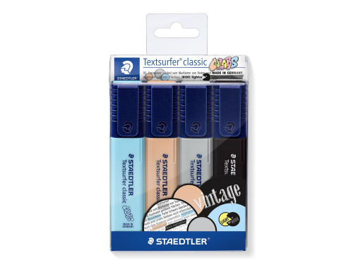 Set of Textsurfer Classic Vintage highlighters - Staedtler - 4 pcs