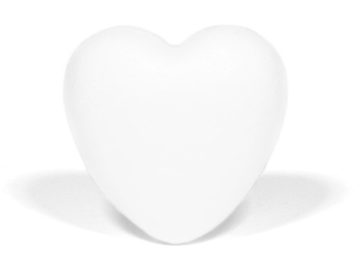 Styrofoam Heart - 7,5 cm