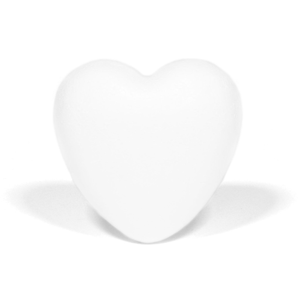Styrofoam Heart - 7,5 cm