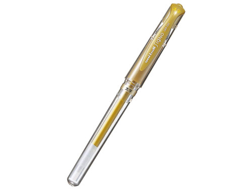 Gel pen Signo UM-153 - Uni - gold, 1 mm